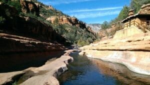 Slide Rock State Park Oak Creek Canyon in Sedona Arizona
