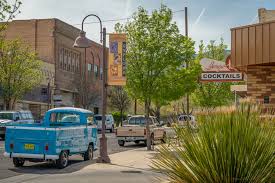 View of historic downtown of Clarkdale Arizona