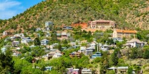 Overview of Historic Jerome Arizona